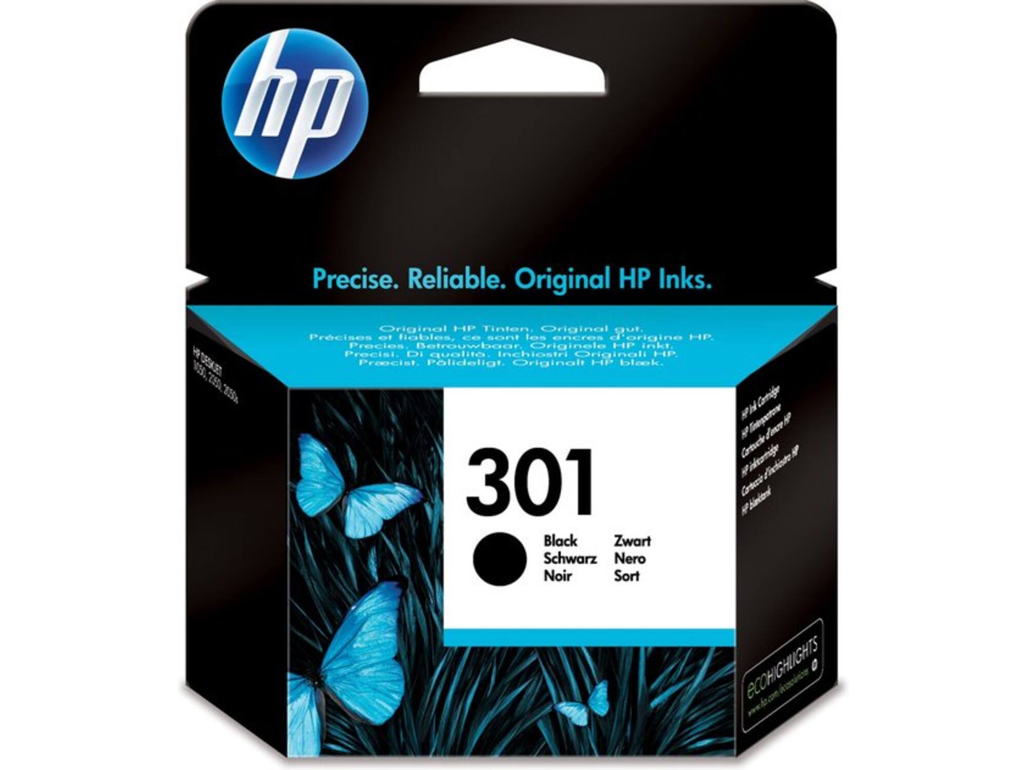 HP 301 Zwart
