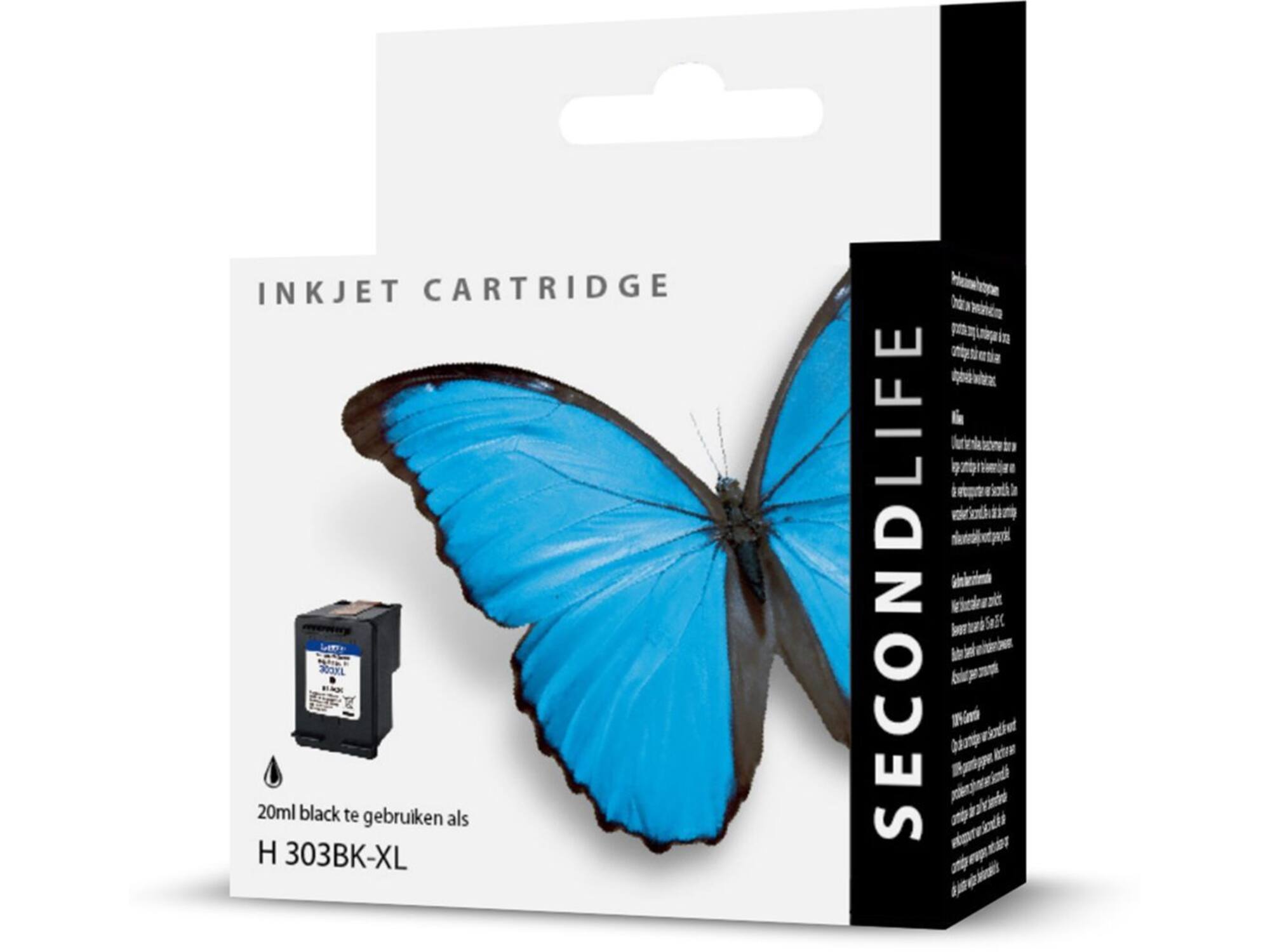 SecondLife HP 303 XL Zwart