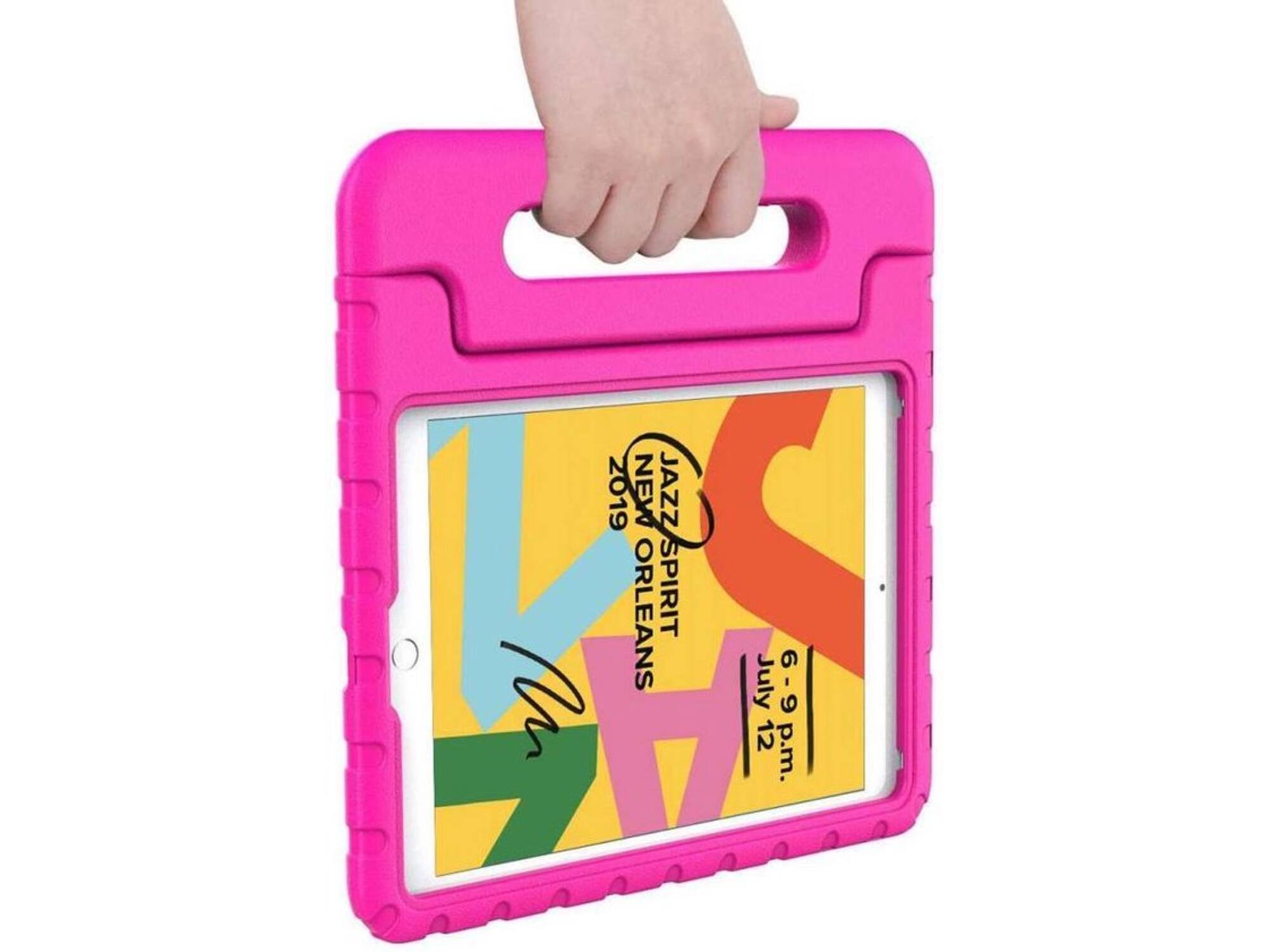 Just In Case Kids Case Cassic - Apple iPad 10.2 - Roze