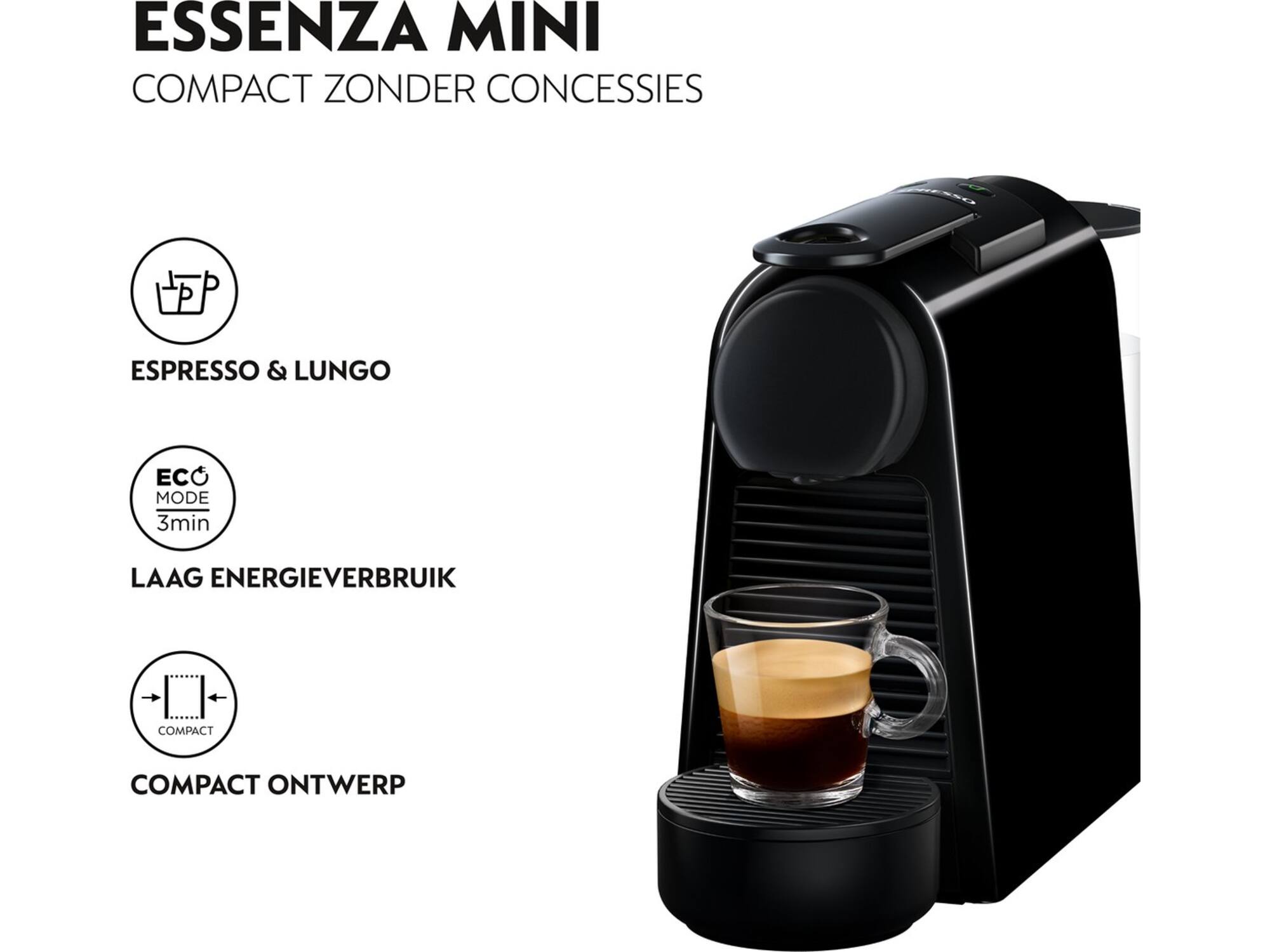 De'Longhi Nespresso Essenza Mini & Milk EN85.BAE