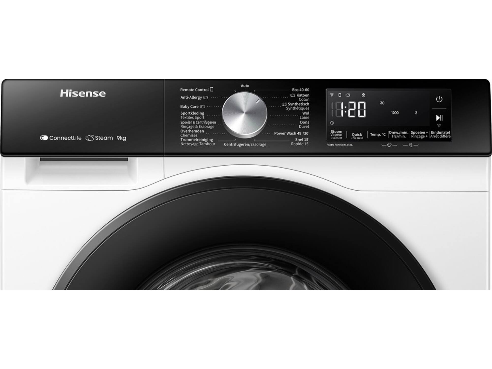Hisense WF3S8043BW3/BLX