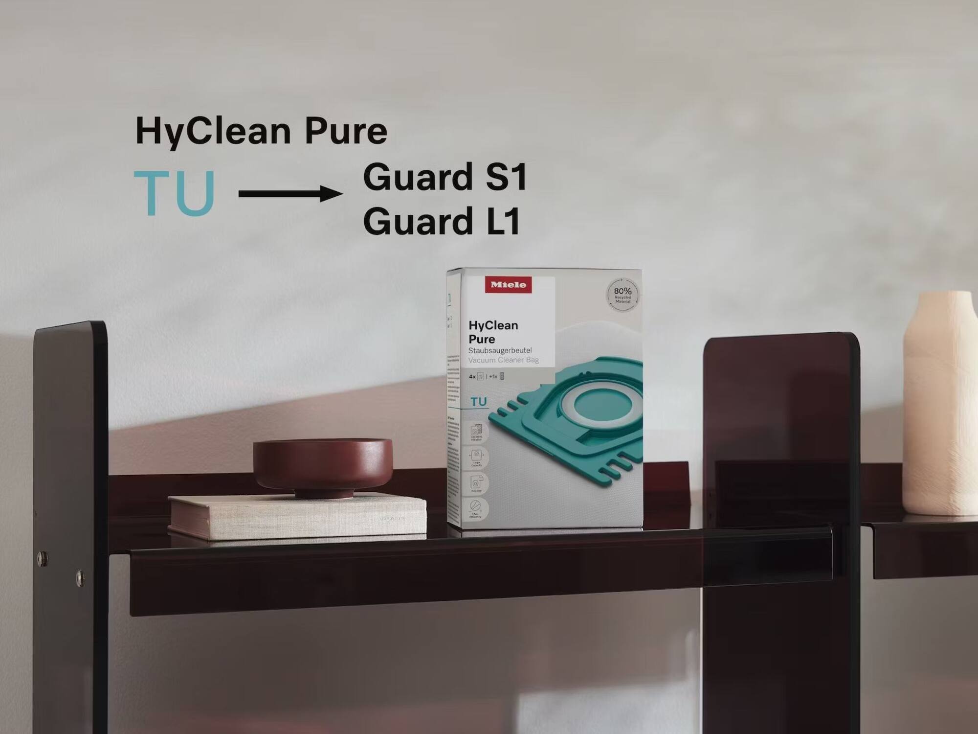 Miele Guard S1 Parquet XL Briljantwit