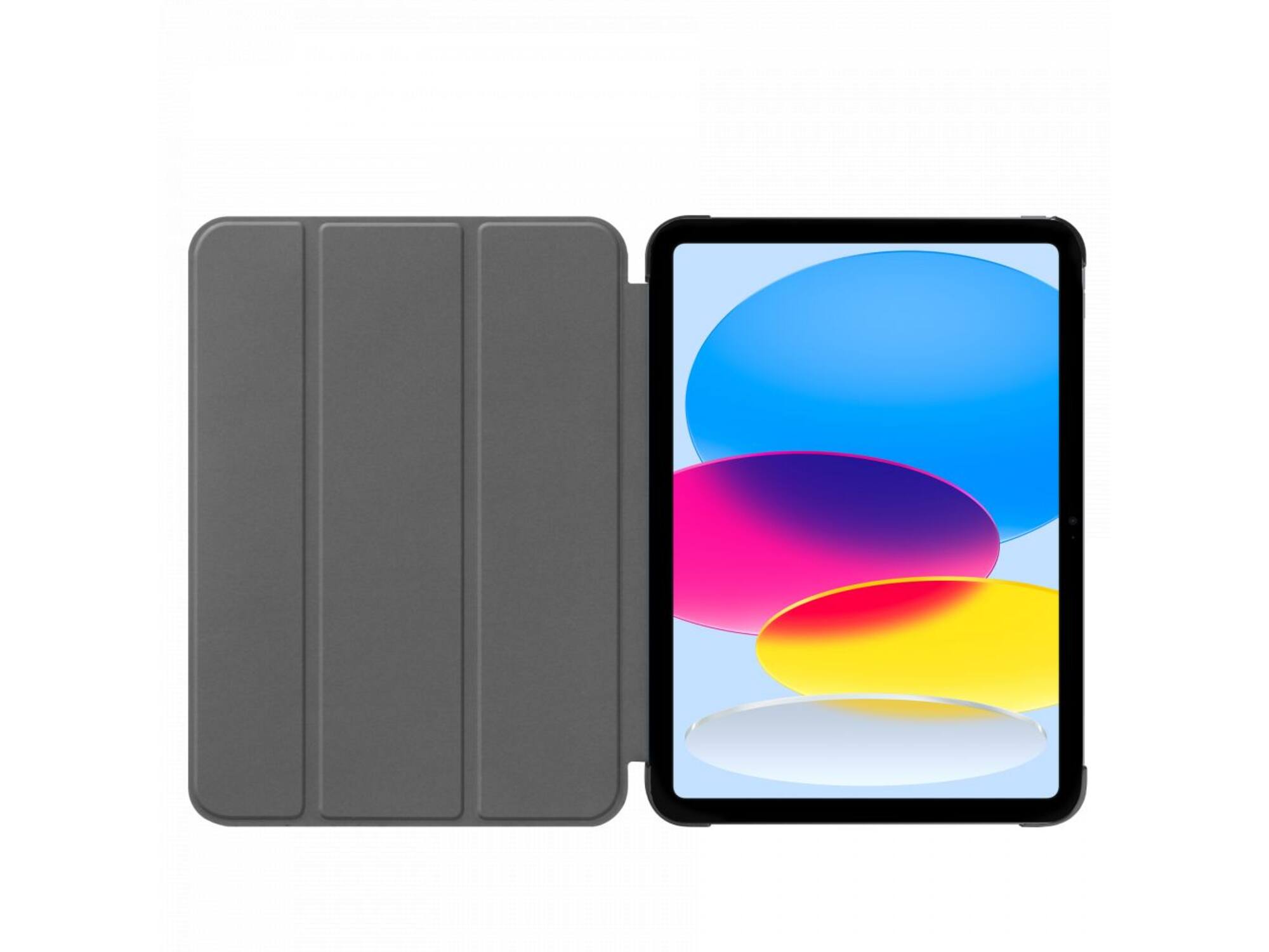 Just in Case Smart Tri-Fold Case - Apple iPad 2022 - Rood