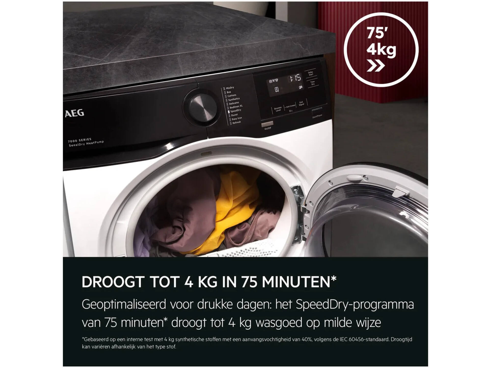AEG TE7ONYX Zwart