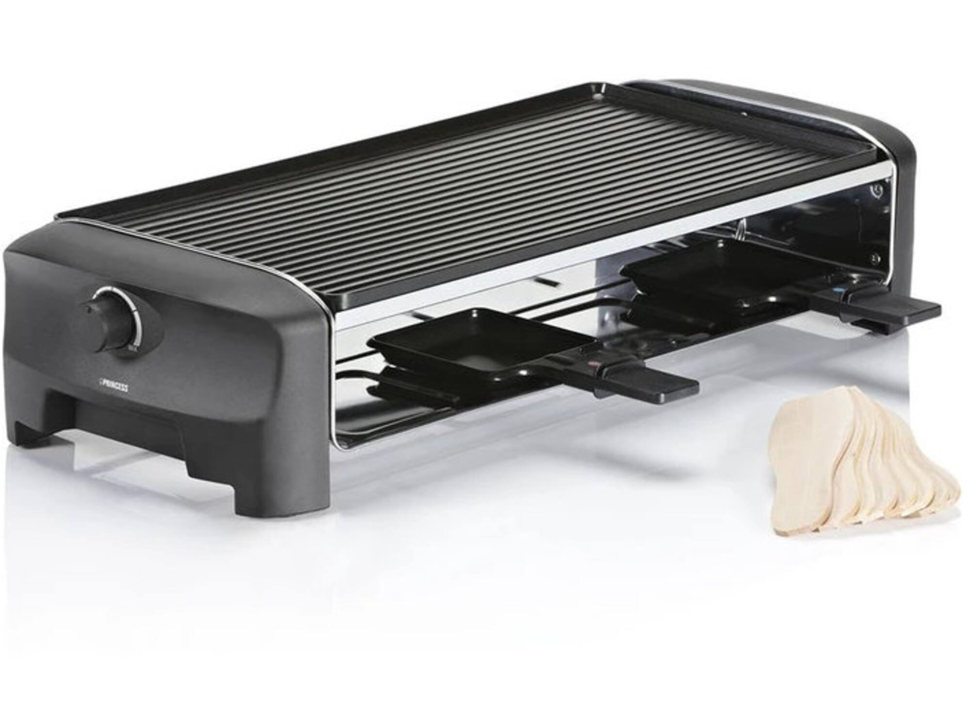 Princess 162840 Raclette 8 Grill and Teppanyaki Party