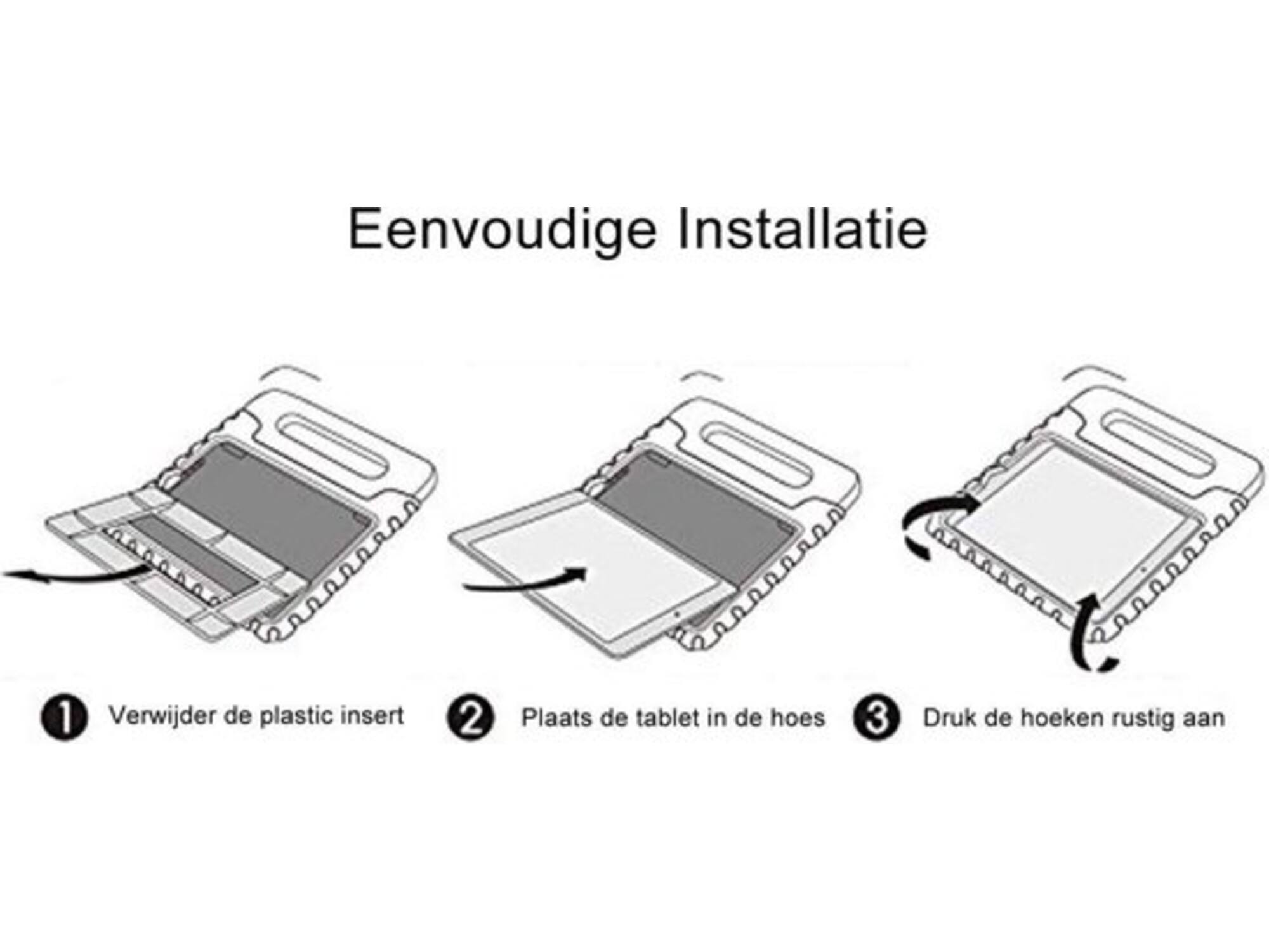 Just In Case Kids Case Cassic - Apple iPad 10.2 - Groen