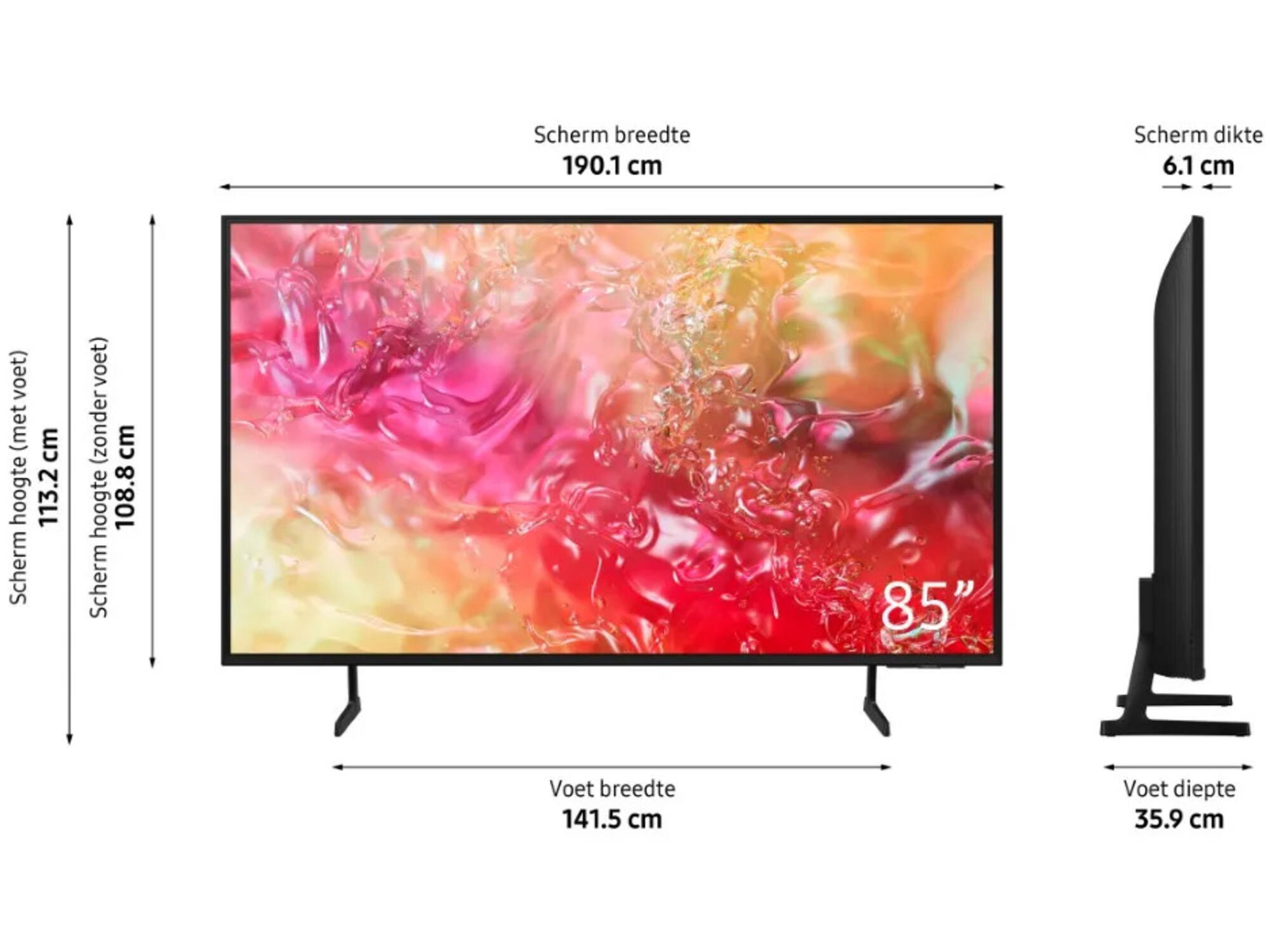 Samsung Crystal UHD 65DU7190 (2024)