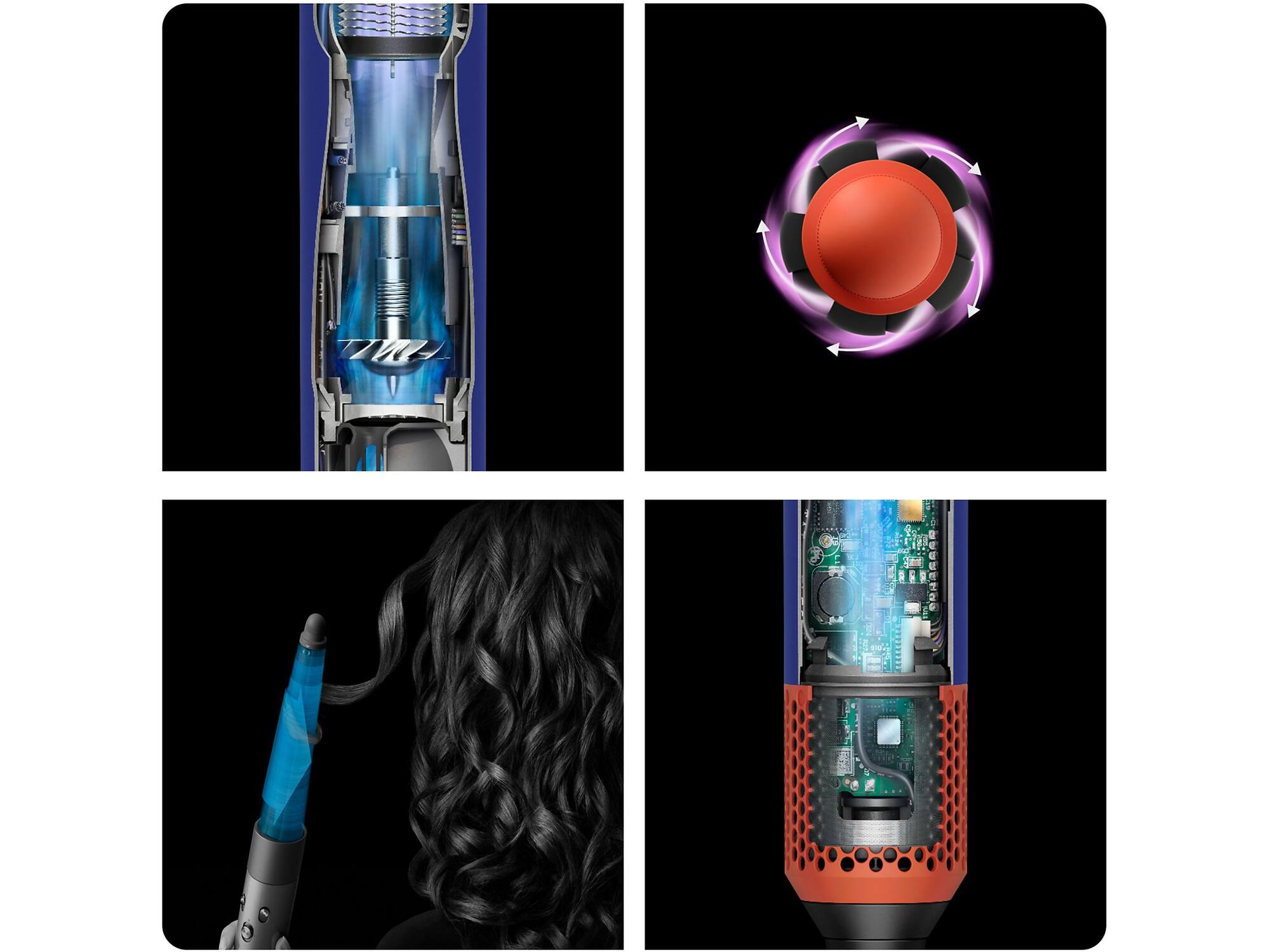 Dyson Airwrap I.D. Straight + Wavy Multistyler Blauw