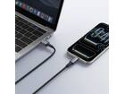 Veger AC1 USB-A naar USB-C kabel 1.2m Braided Aluminium 66 Watt