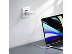 Veger snellader 45 Watt + USB-C Kabel 1,5m Nylon Wit