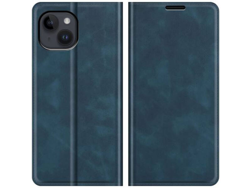 Just in Case Wallet Magnetic hoesje Blauw voor iPhone 14