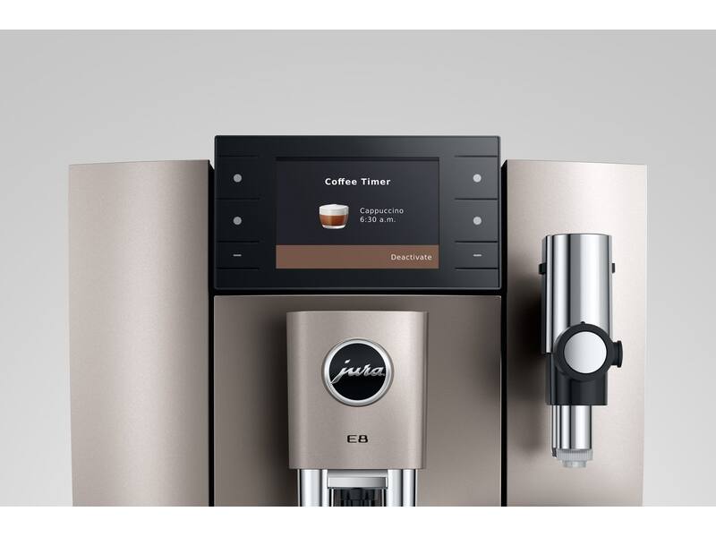 JURA E8 Midnight Silver (ED)
