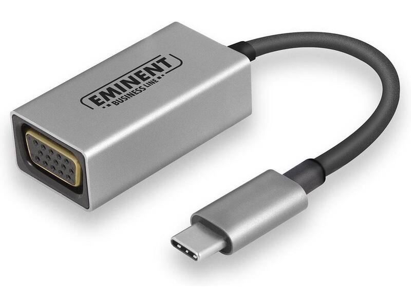 Eminent AB7871 USB Type C naar VGA converter