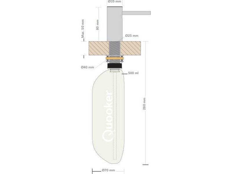 Quooker ZPNRVS Nordic zeeppomp RVS