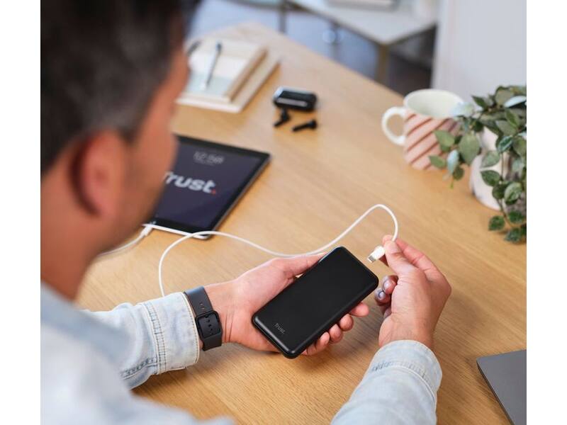 Trust Redoh Fast 10.000 mAh Blauw