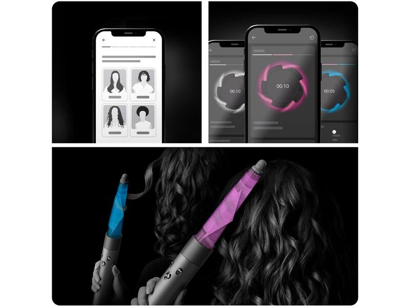 Dyson Airwrap I.D. Straight + Wavy Multistyler Blauw