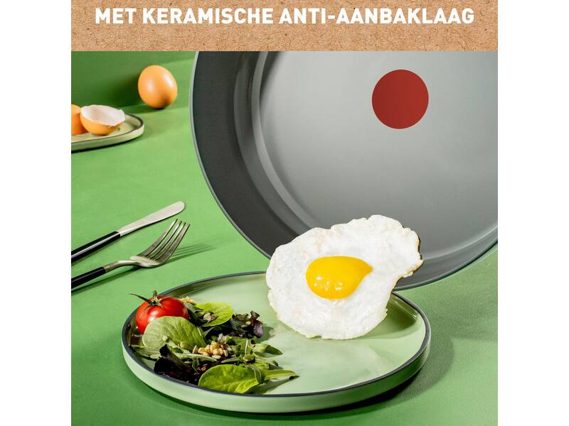 Tefal Renew+ Keramische hapjespan Ø24 cm