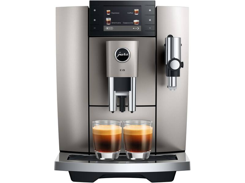 JURA E8 Midnight Silver (ED)