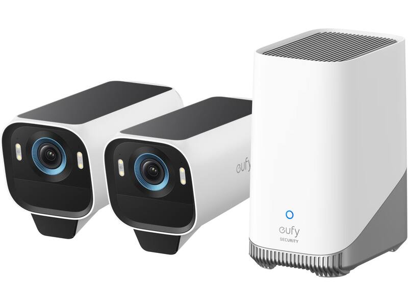 Eufy EufyCam S3 Pro 2-Cam Kit (2 camera's + Homebase 3)