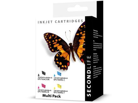 SecondLife Epson 604 XL Multipack (zwart + 3 kleuren)