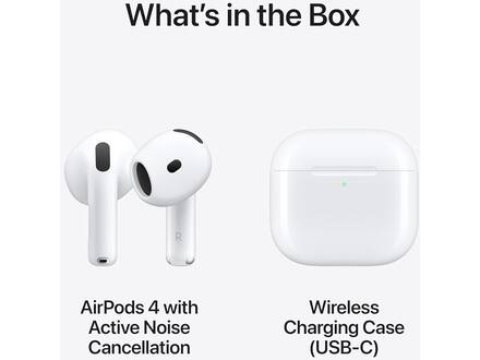 Apple AirPods 4 ANC Wit