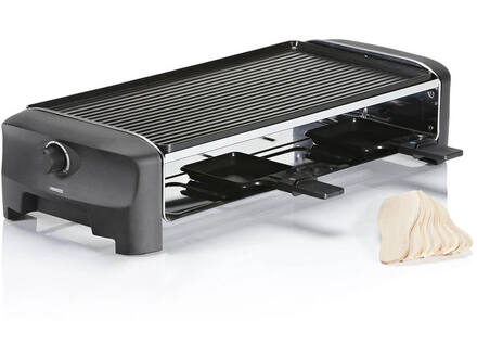 Princess 162840 Raclette 8 Grill and Teppanyaki Party