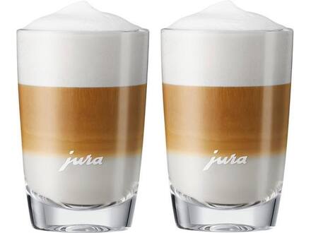 JURA Latte macchiato glazen (2 stuks)