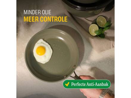 Cook & Pan Taupe of Mind 3-delige Koekenpannenset