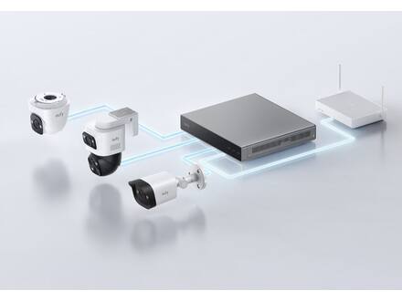 Eufy PoE NVR Security System E41 (NVR + 4x E41 Turret Cam)