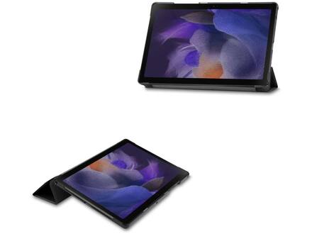 Just in Case Smart Tri-Fold Case - Samsung Galaxy Tab A8 - Zwart