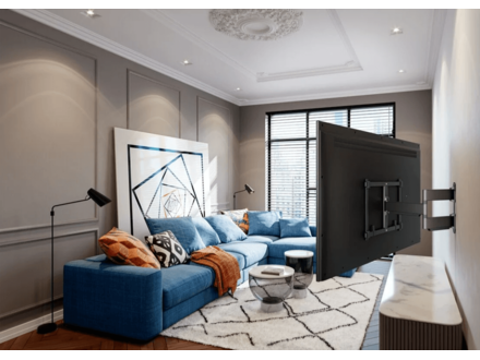 Vogel's TVM 5445 32 -65 inch zwart Draaibare tv-beugel